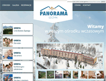 Tablet Screenshot of panoramaszczyrk.pl